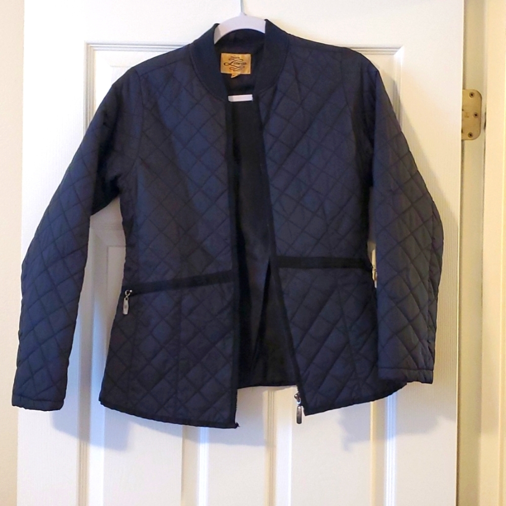 Lineas black long sleeve jacket